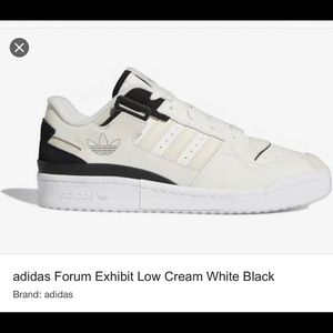 Brand New men’s Adidas forum low tennis shoes size 11.